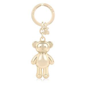 Tous Gold colored Teddy Bear Key ring